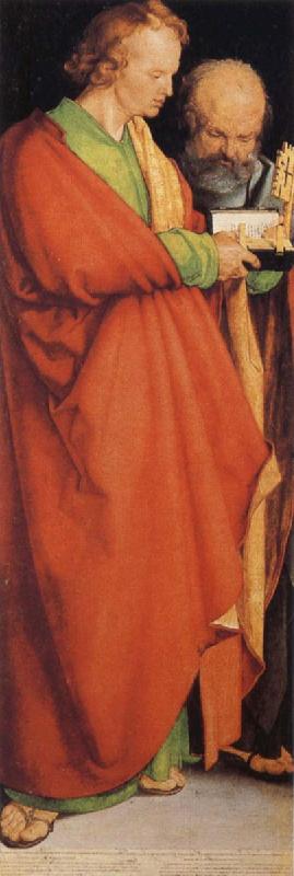 Albrecht Durer Two Apostles